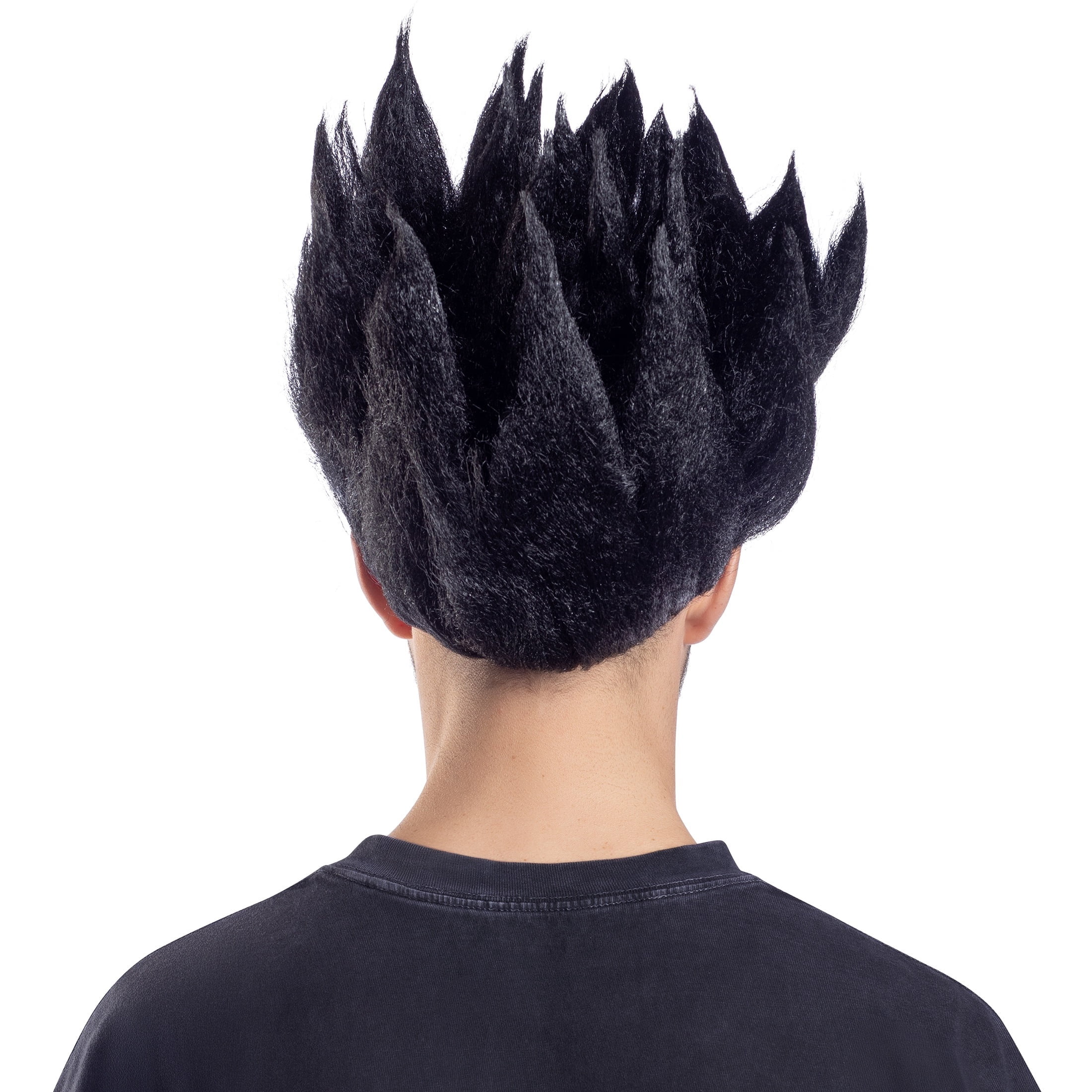 Anime Wig with Bangs Costume Accessory for Adults, Black, Halloween by Way To Celebrate