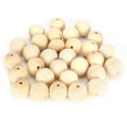 thumbnail image 2 of 30Pcs Round Beads, Perforated Round Bead Fine Workmanship Round Hole Bead Kit Easy To Store And Carry  For Home And Professional Use, 2 of 8