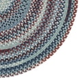 thumbnail image 5 of "Capel Rugs American Heritage Braided Area Rug - 3ft Round - Barn Blue Color - Cozy Traditional Accent for Living Room", 5 of 6