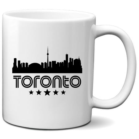 

Toronto Ontario Skyline Retro Style Coffee Mug