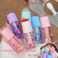 thumbnail image 2 of Set de 4 Aceites Labiales Brillantes con Sabor a Fruta Baorder, 2 of 7