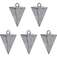 thumbnail image 1 of XUCP-Pyramid Sinker Weights, Lead Bullet Fishing Sinkers with Ring for Catfish Rig Surf Fishing Tackle, 1 of 4