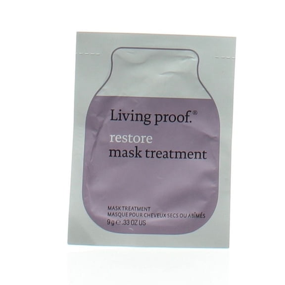 Living Proof Restore Mask Pouch 0.33oz Repair Dry Damaged Hair
