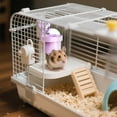 thumbnail image 3 of Hamster Water Bottle No 110ml Small Animal Cage Dispenser for Glass Tank Hydration Silicone Hanging Pet Supplies for Rabbits Pigs Gerbils Mice, 3 of 4