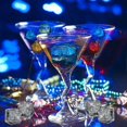 thumbnail image 5 of Light Up Ice Cubes, 12 Pack Multi Color Led Ice Cubes, Reusable Glowing Flashing Ice Cube For Club Bar Party, 5 of 5
