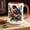 Black, variant on Robin Mug Bird Lover Gift Bird Watcher Cup Gift for Bird Enthusiast Bird Coffee Mug Bird W