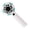Green, variant on Football Shape Handheld Fan With 5 Speeds And Build In Light For Sports Fan