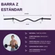 thumbnail image 2 of Kit completo Sady Sport SadyKitBR de mancuernas barra Recta 6 discos, 2 of 5