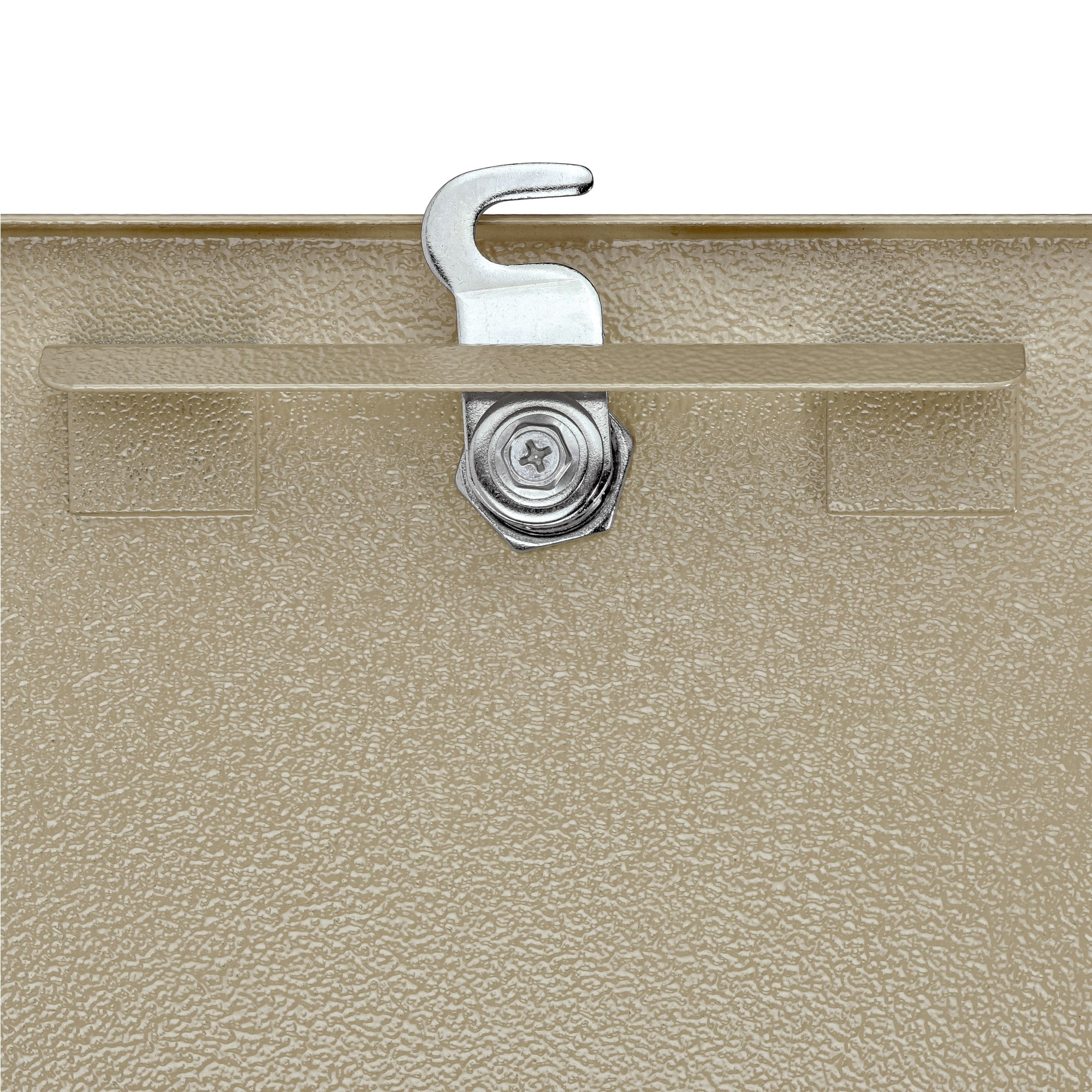 Mail Boss Locking Security Drop Box, 16 1/4"H x 11 1/4"W x 4 3/4"D, Tan