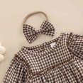 thumbnail image 6 of Staki Baby Long Sleeve Romper Newborn Baby Girl Outfit Cute Romper Long Sleeve Infant Bodysuit 0-18M,6-12 Months, 6 of 9