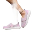 thumbnail image 5 of Orthopedic Sneakers Slip On Walking Shoes Women Breathable Mesh Upper Lightweight Arch Support Anti-Skid Thick Bottom Cushioning Foam Diabetic Shoes for Work Office Daily, 41, 5 of 7
