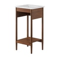 thumbnail image 3 of Zaire 18" Bathroom Vanity in Walnut White, 3 of 9
