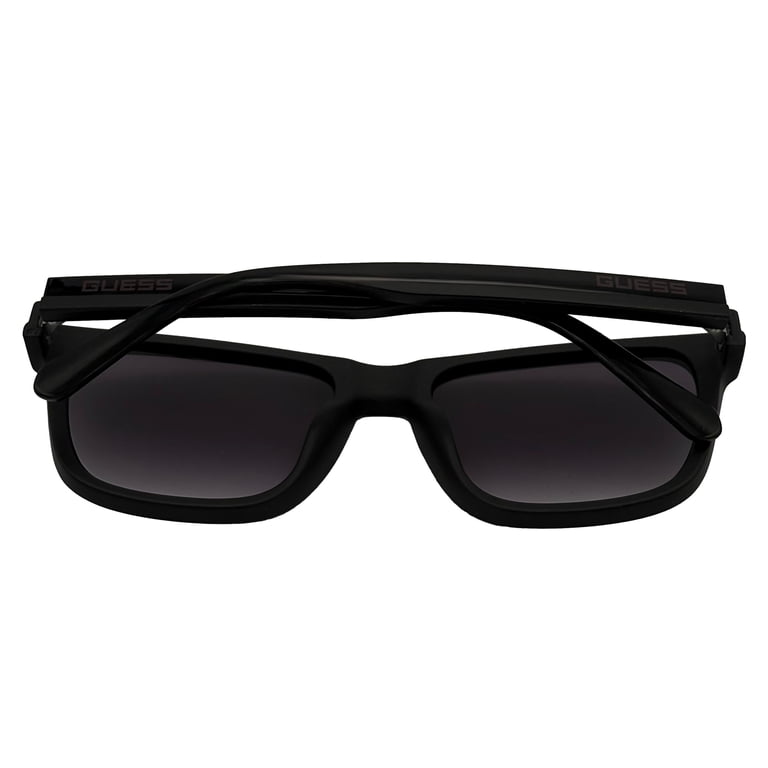 Guess Sunglass Mens Matte Black Square, Gradient Lens GF0254  display picture 3