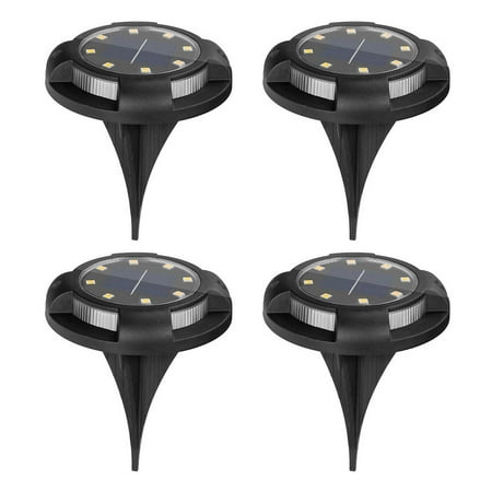 

SHENGXINY Gardening Supplies NEW 2023 Clearance 4Pcs Led Solar Lights Underground Buried Garden Roadway Outdoor Wall Lamp 8 Led Solar Lights
