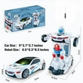 thumbnail image 5 of Electric Universal Deformation Police Toy Car (Need 3 AA batteries), 5 of 8