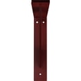 thumbnail image 3 of Ekena Millwork 2"W x 10"D x 10"H Traditional Steel Bracket, Hammered Bright Red, 3 of 13