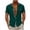 Army Green, variant on Men's Top Solid Color Casual Loose Fashion Button Beach Turndown Collar Summer Shirt Black L