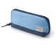 thumbnail image 2 of Sooez Estuche Para Lápices De Gran Apertura, Ligero Y Espacioso, Estuche Para Lápices Con Cremallera, Bolsa De Papelería, Suministros Estéticos Con Diseño Triangular Para Adultos, Azul, 2 of 5