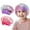 Colorful+Rose, variant on Double2cm Kids Sleeping Bonnets- 2 Pcs Cute Unicorn Baby Bonnet for Sleeping Silk Satin, Head Wrap Sleep Night Cap for Girl Toddler Curly Hair with Elastic Tie, Adjustable, Soft(Purple+Rose)