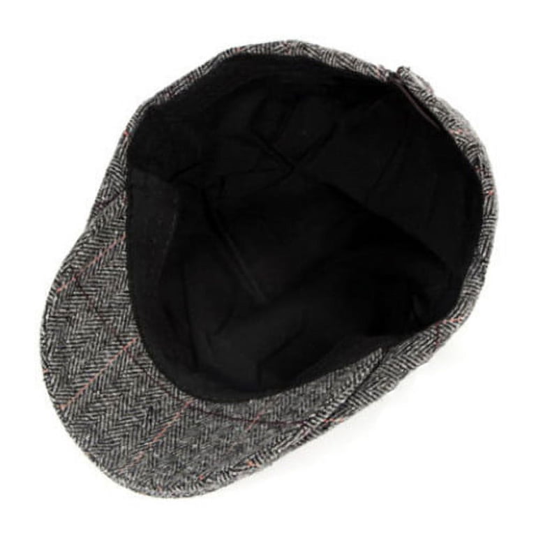 Visland Men Newsboy Cap, Fashion Vintage Casual Striped Button Visland Men Newsboy Cap, Fashion Vintage Casual Striped Button