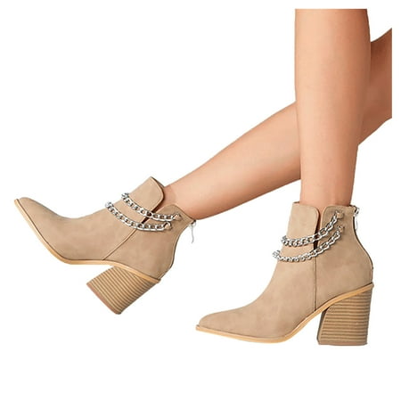 

NECHOLOGY Thin Socks for Boots Women Boots For Women Cowboy For Women Boots Women s Womens Women s Boots with Laces Khaki 7