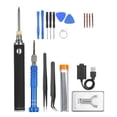 thumbnail image 4 of Riwesomey Soldador eléctrico recargable 3,3-4,8 V pluma de soldadura Reparación de soldadura calentador pinzas destornillador herramienta de electricista Suministros de soldadura Azul Riwesomey TO010270-04, 4 of 6