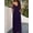 Purple, variant on 2024 Spring/Summer New European and American Cross-Border Women's Shein Amazon Elegant Solid Color Strap Dress