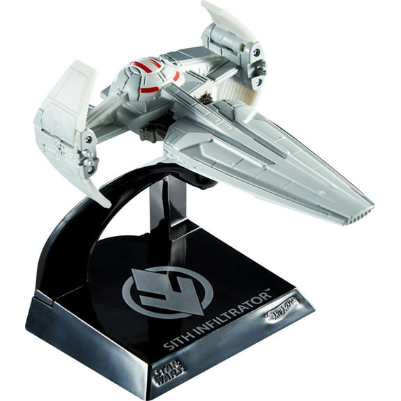 Hot Wheels Star Wars Premium Replica Rocket & Spaceship Play Vehicles, Gift for Adults Collectors, 0.32 lb