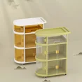 thumbnail image 3 of Estante de carrito de almacenamiento, armario de aperitivos movible para el hogar, organizador de armarios de sala de estar, caja de almacenamiento de muebles, cofres de cajones, 3 of 4