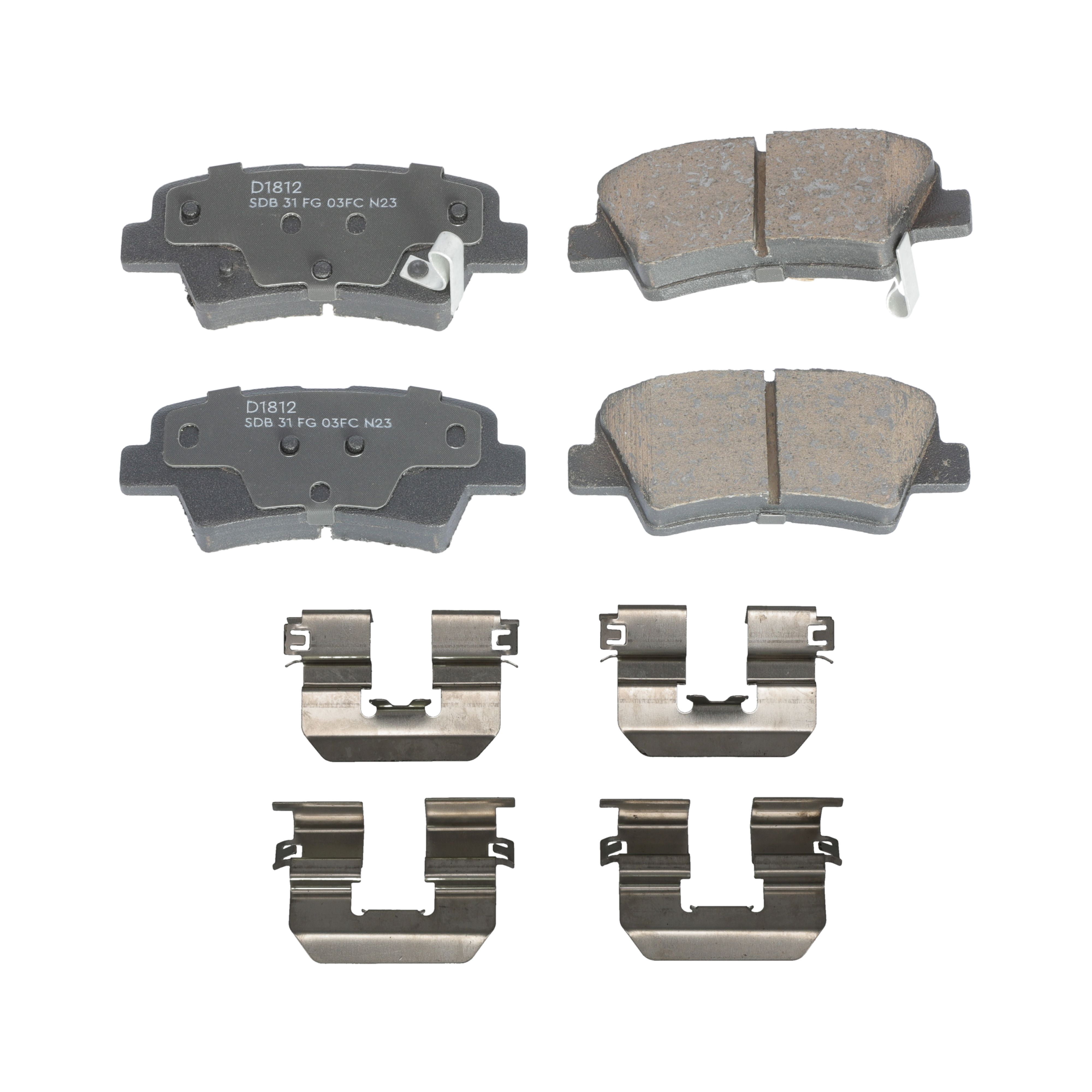 Winstop Brake Pad Set, Rear WS.1812.0.C, Hyundai Accent 2022-2018