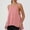 Pink, variant on MAIHAN Womens Polo Shirts Short Sleeve Summer Tops 2026 Spring Trendy Casual Solid Color Flowy Tops Short Sleeve Spring Summer Tops Cotton Tee Shirts for Women
