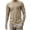 Khaki, variant on Men's Basic Athletic Long Sleeve T Shirt Comfort Lightweight Active Sports Shirts Basketball Jogging Workout Gray XL