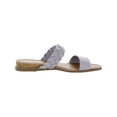 thumbnail image 2 of Sun + Stone Womens Easten Snake Print Slip On Slide Sandals, 2 of 3
