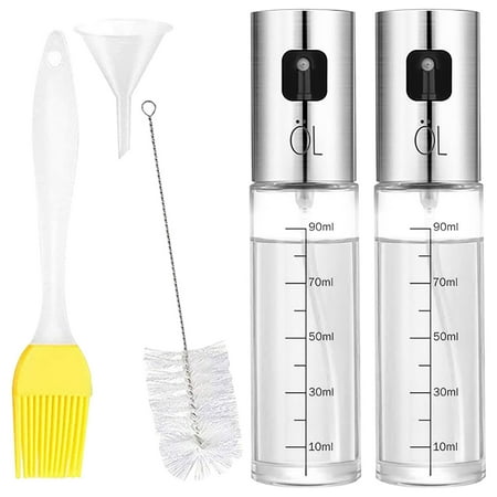 

Up to 50% Off Dvkptbk 304 Stainless Steel Injection Bottle With Brush Funnel Oil Bottle Spray Grill Bottle Oil Bottle Package-2pcs