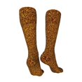 thumbnail image 3 of Kdxio Golden Glitter Funny Silky Novelty Funky Long Knee High Socks Soft 3D Print Cosplay Crazy Stockings for Men Women, 3 of 8