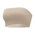 thumbnail image 1 of Women's Sexy Traceless Large Anti Drop Off One Shoulder Wrapped Chest Wrapped Up Bra, 1 of 9