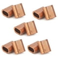 thumbnail image 3 of Sujetador de cable de acero, 20 piezas, manguito de cable de acero, manguito de cable de acero, abrazadera de cable de acero ovalada, valor inmejorable, 3 of 9