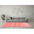 thumbnail image 3 of Ahgly Company Indoor Rectangle Abstract Red Modern Area Rugs, 7' x 9', 3 of 4