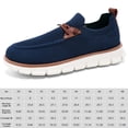 thumbnail image 2 of Zapatillas de deporte de malla para hombre Mocasines casuales transpirables con espuma viscoelástica para deportes al aire libre, 2 of 9