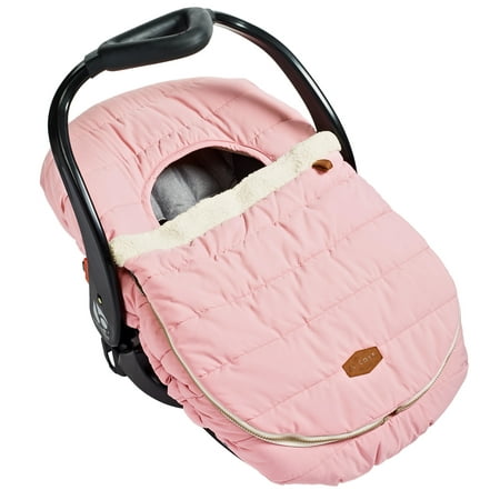 JJ Cole Baby Carrier Cover for Car Seat, Machine Washable, Blush