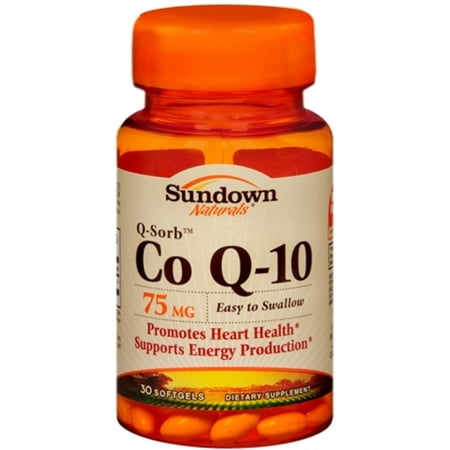 Sundown Q-Sorb CoQ-10 75 mg Softgels 30 Soft Gels