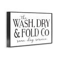thumbnail image 3 of Stupell Industries Traditional Same Day Service Laundry Black Framed Giclee Art, 18 x 12, by Lettered and Lined, 3 of 8