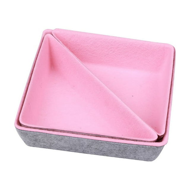 Inteprter Caja de almacenamiento de reloj con llaves de fieltro para Hotel en casa, armario para sala de estar, dormitorio, bolígrafos de , Type2 NO2