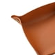 thumbnail image 3 of Bandeja Almacenamiento Cuero Organizador Escritorio Plegable JShteea 20x20cm Naranja, 3 of 9