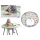 thumbnail image 4 of Mantel individual de lona para sil alta para bebé, funda multis a prueba de , cojín, mantel individual, alfombril para alimentación del zoo Sunnimix Mantel individual para niños pequeños, 4 of 8