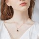 thumbnail image 4 of Precio de Descuento, Collar con rosa roja real preservada y corazón Te amo - Caja de regalo romántica con flores eternas para su novia, mamá, esposa, abuela en el día de San Valentín Akmoler, 4 of 9