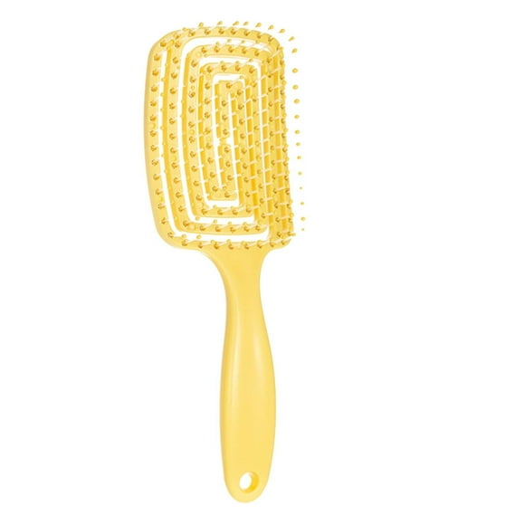 Cepillo de Peinado Yuyangstore Profesional Ventilado Amarillo