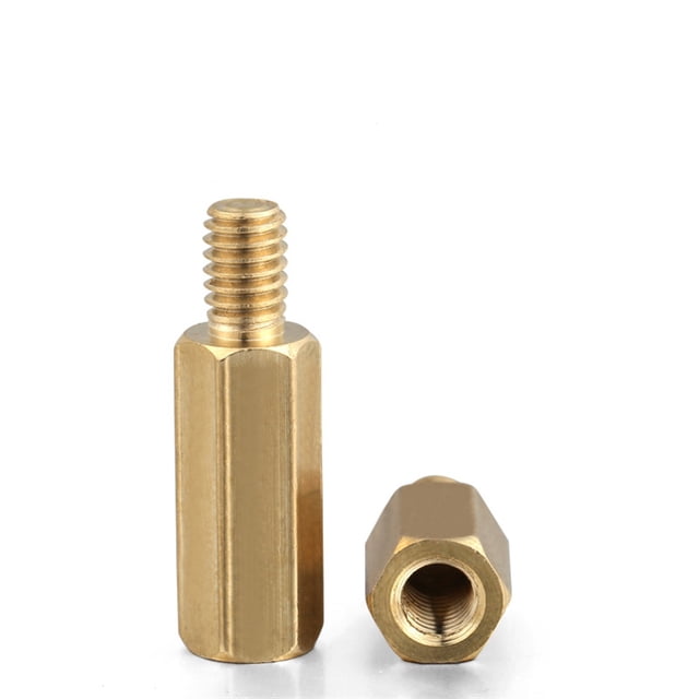 M5XL+7mm Hex Male Female Standoff Stud Pillar Mount Threaded Hexagon PCB Motherboard Spacer Hollow Column Bolt ,Strong Fixing Force