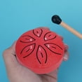 thumbnail image 4 of Guoxxzi Home Essentials for New Home, Mini Rain Drum 3-inch 6-tone Steel Tongue Drum Percussion Instrument Children's Drum Portable Small Drum With Storage Bag, 4 of 5