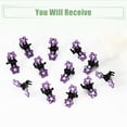 thumbnail image 7 of Unique Bargains 12 Pcs Mini Hair Claw Clip Small Rhinestone Hair Clips Metal Little Hair Clips for Women and Girl Purple, 7 of 7